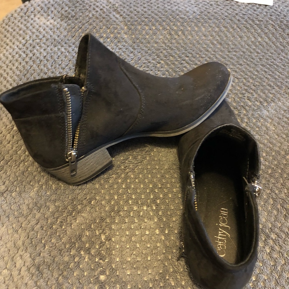 Cathy Jean Black Booties